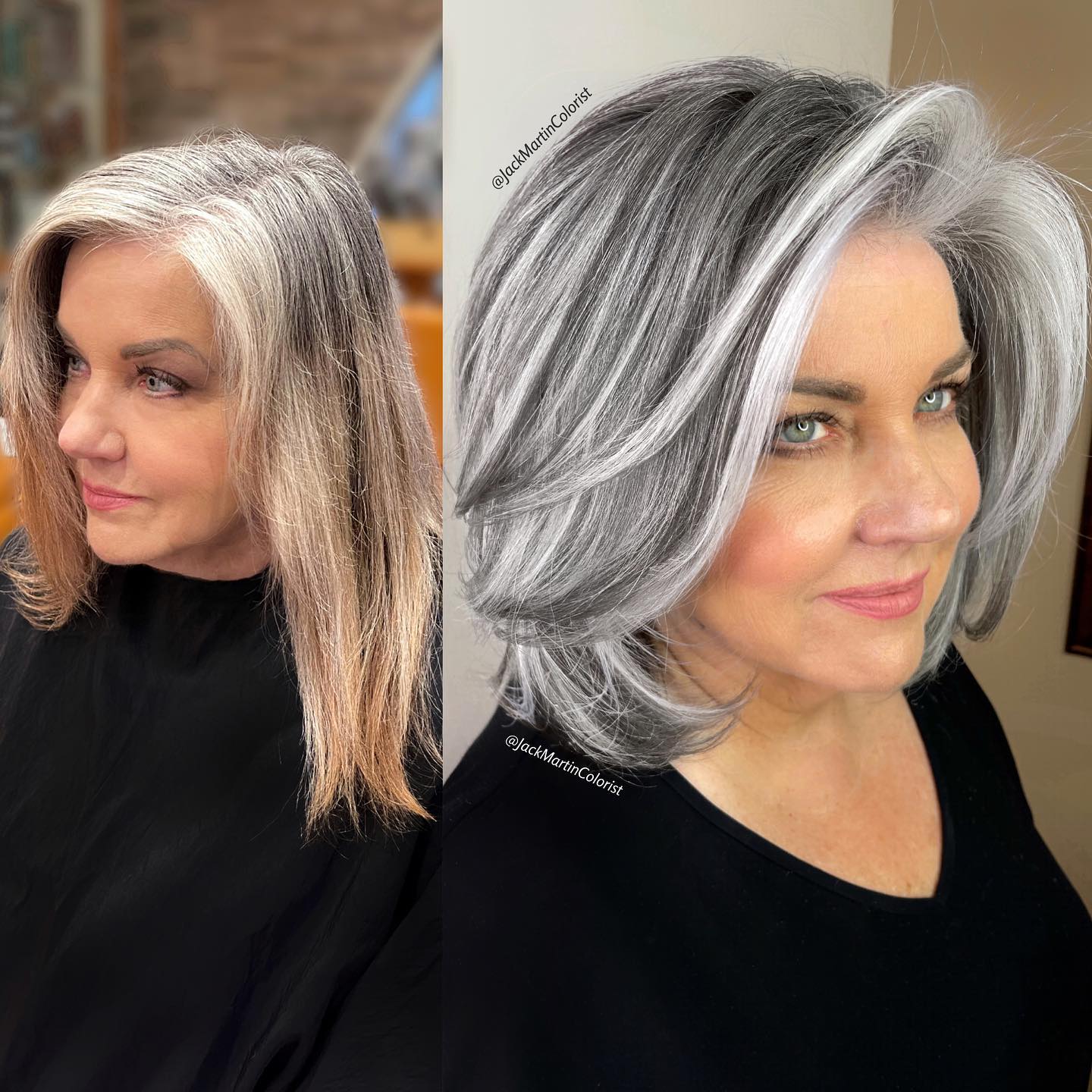 Coupes de cheveux aux épaules pour cheveux gris : 14 idées qui mettent l'accent sur le naturel